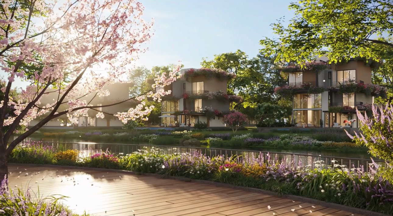 Ecovillage Saigon River là sản phẩm ấn tượng nhất của nhà sáng lập Ecopark tính đến thời điểm hiện tại